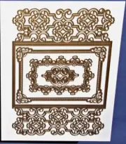 Anna Griffin Gatefold Geo Jacket Die Set Geometric Design