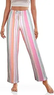 [ILUVIT] Women's Pajama Pants for Women Cotton Lounge Pants Women Sleepwear