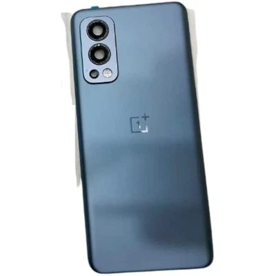 Back Glass Rear Housing Battery Cover Camera Lens For One Plus Nord 2 5G Grey
