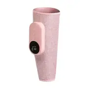 1 Pack Leg Massager for Pressure Relief, Calf Air Compression Massager with 3 Intensities and 3 Modes, Easy to Use, Muscle Relaxation, Pink