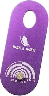 Abbraccia Fly Tying Hackle Gauge Tool for Accurate Measurements, Essential Fly