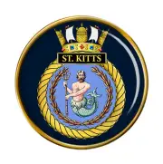 HMS St. Kitts, Royal Navy Pin Badge