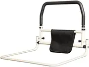 Sturdy Bed Rail for Elderly Adults Foldable Bed Rail for Elderly Adults Mobility Aids Assist Bed Bar Bed Grab Rail Safety Handle with Storage Pouch Bag Bed Grab Rails