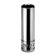 10 mm Deep Socket, 1/4 in. Drive, 12-point, Metric
