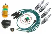 Triumph Dolomite Electronic ignition kit Leads Coil Cap Rotor & Spark Plugs