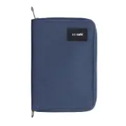 Pacsafe RFIDsafe Compact Travel Organiser Wallet - Coastal Blue