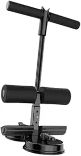 Vaveren Sit up Bar Sit up Machine Nonslip Floor Holder Adjustable Situp Bar Assistance Device for Men Home Gym Office Thighs Buttocks