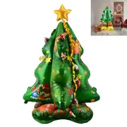 Christmas Foil Balloon Tree Self Standing Reusable Garland Arch Kit for Xmas Party Decoration-Style 2