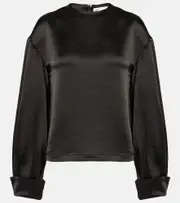 [JW Anderson] JW Anderson Satin top UK 12 black