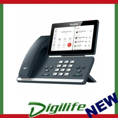 Yealink MP58 Zoom Android 9.0 Phone, 7" Colour Touch Screen, HD Audio, Dual Gig