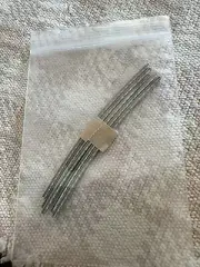 5 Repair Fret Wires Pre Cut Pre Curved Medium Narrow Low Nickel Silver #330