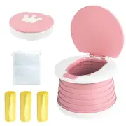 Travel Potty for Toddler, Portable and Foldable Toilet, Apply to Seat Emergen...