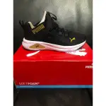 @SIX@PUMA ENZO 2 SHINELINE AC PS 中童 經典款 免綁帶 黑金 193167-01