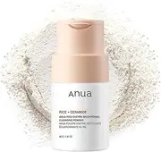 ANUA Rice Enzyme Brightening Cleansing Powder, Facial Cleanser, Gentle Face Wash for Hydration, Rice Mask, Exfoliator, Ceramide, Radiant Skin, Korean Skincare, Fragrance Free, 40g/1.41fl.oz.