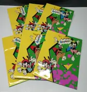 Vintage Lot Of 6 Animaniacs Gift Bags 9 Inch 1993 Contempo Brand - NOS
