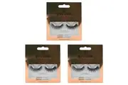 3x Eylure London Most Wanted False Lashes w Glue Set U Want It Silk Perfect