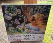 Bubble Flower by Josephine Wall SunsOut 1000 piece Jigsaw Puzzle 1997 New Sealed