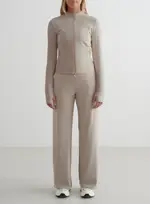 [aim'n] Dark Clay Sense Wide Pants