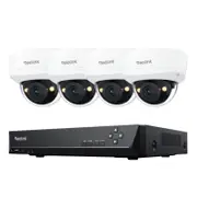 Reolink 12MP UHD IK10 PoE Security System IP67 with Spotlight 8-Channel NVR with 2TB HDD