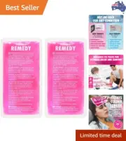 Reusable Gel Ice Pack for Soothing Relief, Ice Packs for Injuries & Body Ache...