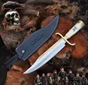 The Expendables Movie Replica Bowie Knife 15" Handmade D2 Steel Survival Knife
