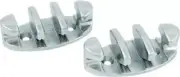 Attwood Zip Zag Rope Cleats 3" Zinc Plated Metal 2/Pack11950-6