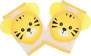 [Ipetboom] Face Scratch Gloves Pants with Pads Crawling Pads Leg Sleeves for Leg Warmers for Pads for Crawling Girl Pads Blended Blue