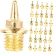 [GAROZATION] 48pcs Aluminum Alloy Track Spikes Replacement for Sports Shoes Spikes Grip Enhancer for Hiking Running