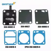 350-04002 Fuel Pump Diaphragms Gaskets 3C8 For 2T Tohatsu 9.9 12 15 40 50HP