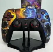 Mortal Kombat Sub-Zero vs Scorpion- RGB LED - Custom Controller For PS5 Or PC
