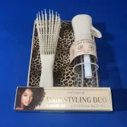 Hair Detangling Brush With Spray Bottle