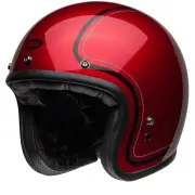 Custom 500 Chief Candy Red Jet Helmet