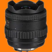 Tokina 10-17mm f/3.5-4.5 AT-X 107 DX AF Fisheye Lens for Nikon F - Brand New