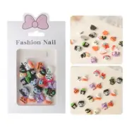 Halloween Art Skull Witch Pumpkin Stickers 3D Accessories