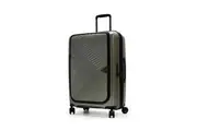 Tosca Space X 25" Trolley Checked Luggage Suitcase Hard Back Travel - Champagne