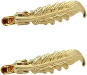 [BESTYASH] Tie Clips Jewelry Dress Ties Bow Tie Clip on Ties for Men Gold Tie Clip Mens Clip on Tie Mens Tie Clip Necktie Clip on Tie Tacks for Men Shirt Clips Tie Pin Golden Copper
