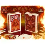 [808 MAGIC]魔術道具 BICYCLE ELEMENTAL FIRE PLAYING CARDS