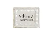 Willow & Silk Home Sweet Home Rattan Timber Framed Wall Art