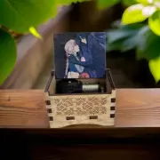 New “Howl’s Of Moving Castle” Handmade Windup Wooded Music Box