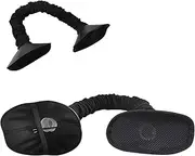 Yumt Car Air Conditioning Vent Hose,Cool Air Vent Extensions Hose System for Vehicles,Directs Cool Air to The Backseat,Making The Back Seat Cool,Black(Patent Pending) (2PCS)