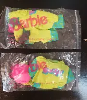 1993 Barbie Kool-Aid Wacky Warehouse Outfits & Accessories 90s Style SET OF 2
