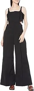 DOUBLE STANDARD CLOTHING(ダブルスタンダードクロージング) Sov. 0301-460-241 Women's Linen-Like Cutout All-in-One