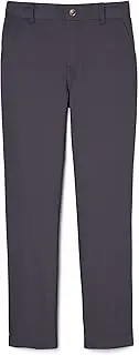 [French Toast] Girls' Pull-On Twill Bootcut Pant, School Uniform
