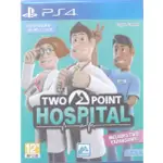 PS4亞版中古品~雙點醫院 TWO POINT HOSPITAL(英文版)