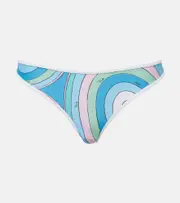 [Pucci] Pucci Printed bikini bottoms AU 14 blue