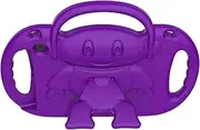Kids case for 10IN, Sonlaryin Lightweight Shockproof Case with Handle and Kickstand for 10in Tablet, Not for iPad Nokia 10" Kids Tablet - Purple