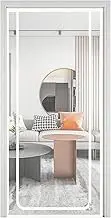 Cat Door Screen - Pet Screen Door | Zippered Door Fly Screen Curtain | Lightweight Pets Door-Screen Kitten Gate | Portable Protector for Stairways Hallways Convenient Access Openings Apartments