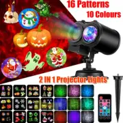 Christmas Laser HD LED Projector Light Moving Outdoor Landscape Stage Xmas Lamp