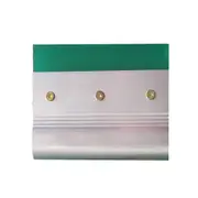 15cm Aluminium Handle Textile Screen Print Squeegee 75 Hardness Replaceable Blade