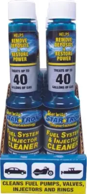 Star Tron 12-Pak Fuel System And Injector Cleaner With Display 12-Pack 096699